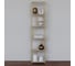 Стеллаж GreenWeen SOHO MINI, золотой каркас, полки керамика Ivory, 450x300x1950 мм GW-SOHO-MINI-G-KI 10