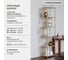 Стеллаж GreenWeen SOHO MINI, золотой каркас, полки керамика Ivory, 450x300x1950 мм GW-SOHO-MINI-G-KI 12