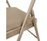 Стулья складные BRABIX Golf Plus CF-003 КОМФОРТ, комплект 4 шт, бежевый каркас, кожзам бежевый 533033 15