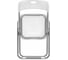 Стул складной BRABIX Golf Lite CF-017, серебристый каркас, пластик белый 532896 13