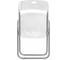 Стул складной BRABIX Golf Lite CF-017, серебристый каркас, пластик белый 532896 14
