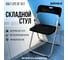 Стул складной BRABIX Golf Lite CF-017, серебристый каркас, пластик черный 532895 2