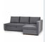 Угловой диван-кровать Divan24 Траумберг, серый Veluta Lux 32 70310421 2