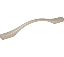 Ручка-скоба MF H76-160, матовый никель, алюминий 107623v