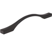 Ручка-скоба MF H76-128, черная, алюминий 107573v