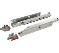 Направляющие Hafele Mx.R.UM S15, SOFT-CLOSE,с цапфой, 350мм 433.06.364