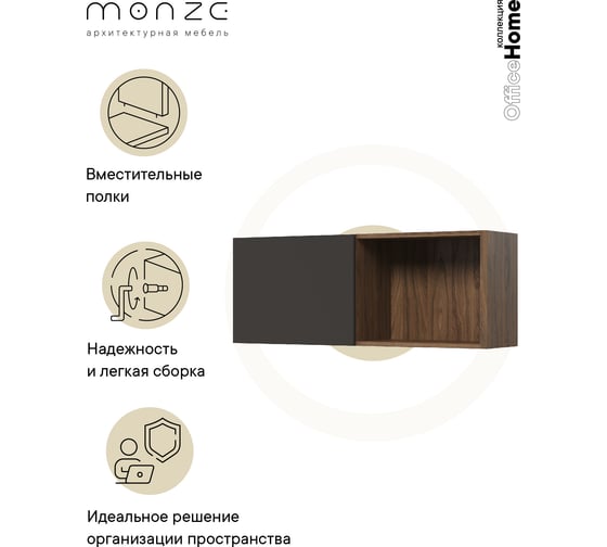 Полка с дверцей МЕДИЦИНОФФ MZ1-PL1