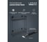 Бутылочница Lemax PROF 200 мм, с боковым креплением и доводчиком, черный VK-02-200BL 3