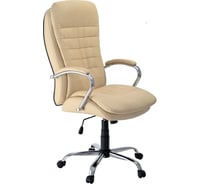 Кресло Фабрикант Пилот Люкс Кожа искусственная, DO, №122 кремовый, ТГ, Альфа(700)CH, CH-4, ролик 4600811939368