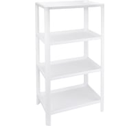 Полка IDEA прямоугольная 4 секции 415х285х750 белый М 2747