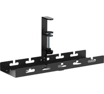 Кабель-канал CACTUS CS-CM-400-1BK для столов 40x12.9x19 см черный 2058961