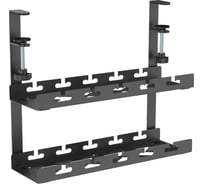 Кабель-канал CACTUS CS-CM-400-2BK для столов 40x13.4x34.2 см черный 2059014