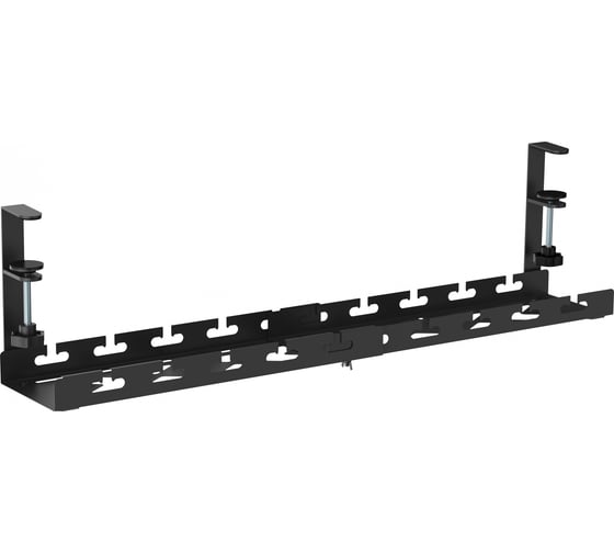 Кабель-канал CACTUS CS-CM-700-1BK для столов 72.8x13x19 см черный 2059023
