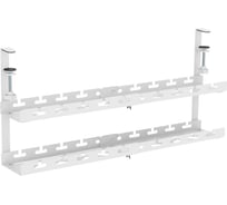 Кабель-канал CACTUS CS-CM-700-2WT для столов 72.8x13.5x34.2 см белый 2059032