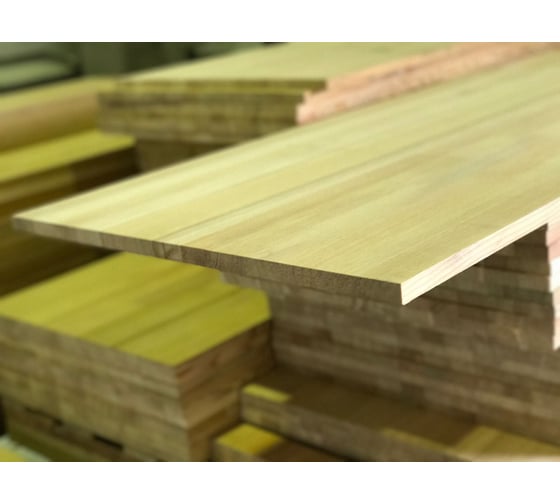 Щит MW 20x300x800 лиственница цельноламельный Экстра МЩЛЦ20300800