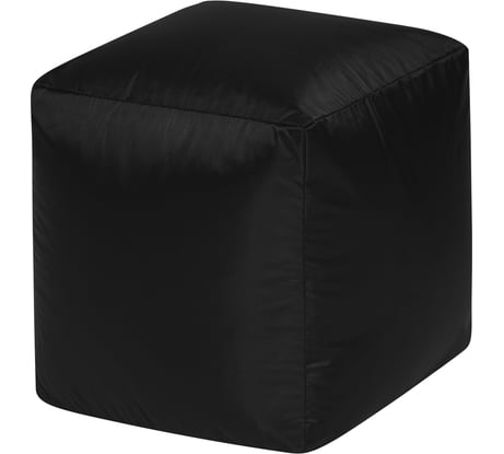 Пуфик DreamBag куб черный оксфорд 3900901