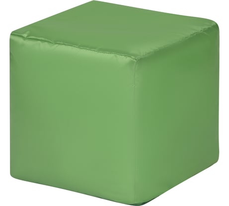 Пуфик DreamBag куб зеленый оксфорд 3900401