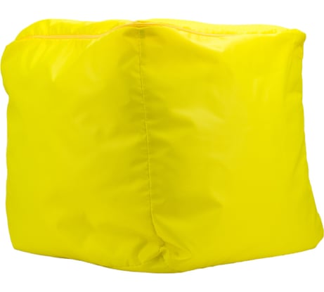 Пуфик DreamBag куб желтый оксфорд 3900801