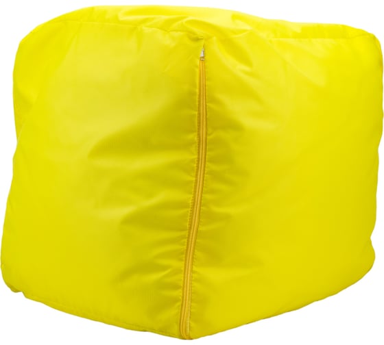 Пуфик DreamBag куб желтый оксфорд 3900801
