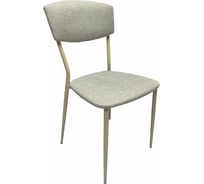 Стул для столовых, кафе, дома ОФИСМАГ РС23, бежевый перламутровый каркас, рогожка бежевая, ш/к 54740 533061