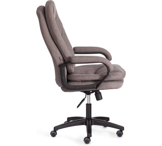 Кресло Tetchair COMFORT LT ткань, рогожка/ мокко, серо-бежевый 24700