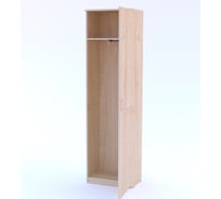 Узкий шкаф для одежды Фабрика им. Мебеля А-308 со штангой 60082-001