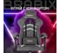 Кресло компьютерное BRABIX Shooter GM-123, 2 подушки, ткань, серое 533192 9