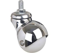 Колесо шар MFK-TORG ПВХ с болтом М10 50 мм EF05-MKC-50-M10