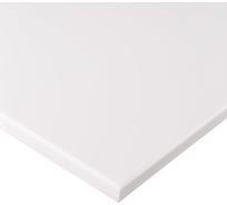 Столешница для кухни и ванны BNV 100х40х1.2 см, из искусственного камня, белая СТ_1000х400х12_бел