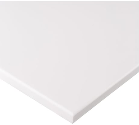 Столешница для кухни и ванны BNV 190х60х1.2 см, из искусственного камня, белая СТ_1900х600х12_бел