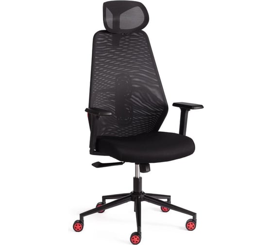 Кресло TetChair Matrix red ткань, черный 24332 1