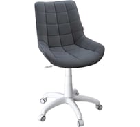 Кресло Фабрикант Феликс G, Ткань, Velur, v 32 темно-серый, г/п140, пстр WH, PL600, р.б.пр 4600812044740