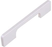 Ручка-скоба Стройбат 128 узкая, алюминий, матовый хром, коробка 400 шт 418234