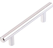 Ручка рейлинговая Стройбат 96 мм, хром, коробка 150 шт  417049