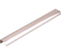 Накладная ручка Стройбат 400 алюминий, матовый никель коробка (200 шт) 418218