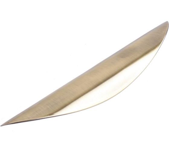 Накладная ручка Стройбат 96 мм, алюминий, бронза коробка (400 шт) 418253
