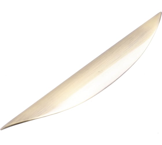 Накладная ручка Стройбат 128 мм, алюминий, бронза коробка (300 шт) 418254