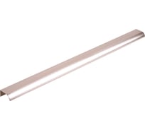 Ручка накладная Стройбат 600 алюминий, матовый никель, коробка 100 шт  418219