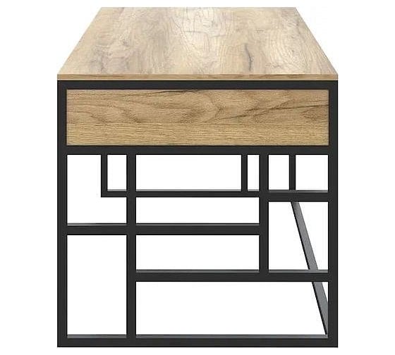 Письменный стол Desk Question лофт DQ 1400*750 Work Loft дуб табачный 10132
