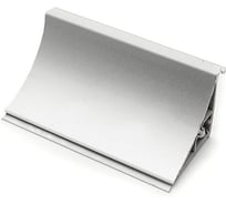 Алюминиевый вогнутый плинтус GTV L-3.0, серебро 13171