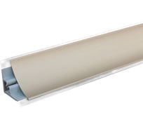 Алюминиевый вогнутый плинтус GTV L-3.0 бронза 15617