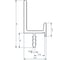 Врезная ручка GTV FIRM L L-3,5 м, белый PA-FIRM-L3500-10 2