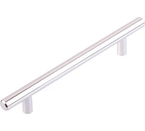 Ручка рейлинговая Стройбат 128 мм хром, коробка 125 шт 417046