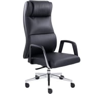 Кресло UTFC Канзас М-111 пластик/хром черный ПУ-00033569