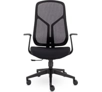 Кресло UTFC Санда М-207 черный пластик черный ПУ-00033559