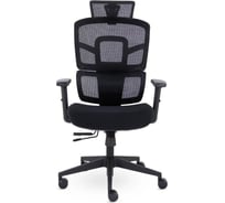 Кресло UTFC Киото М-250 черный пластик черный ПУ-00033562