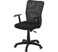 Кресло Фабрикант Альфа ткань, TW, № 9 черный, ткань, S, №11 черный, пиастра, PL 600, Т-подлокотник, ролик 4600812050246