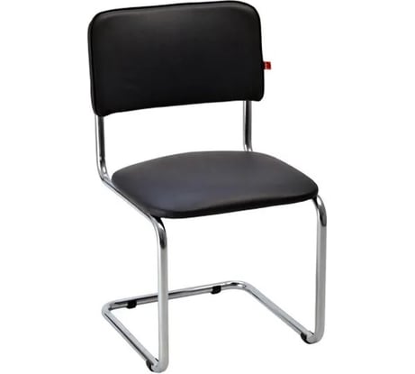 Стул Фабрикант Сильвия BOX4, кожа искусственная, DO №350 (черный), CH, 4610097307867