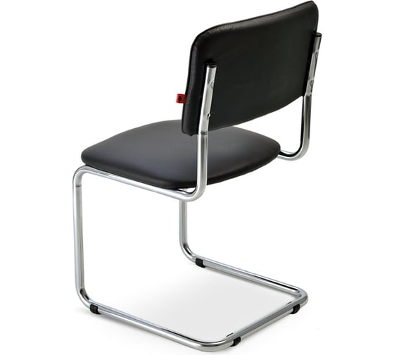 Стул Фабрикант Сильвия BOX4, кожа искусственная, DO №350 (черный), CH, 4610097307867