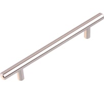 Рейлинговая ручка Стройбат 128 мм, матовый, никель коробка (125 шт) 418013